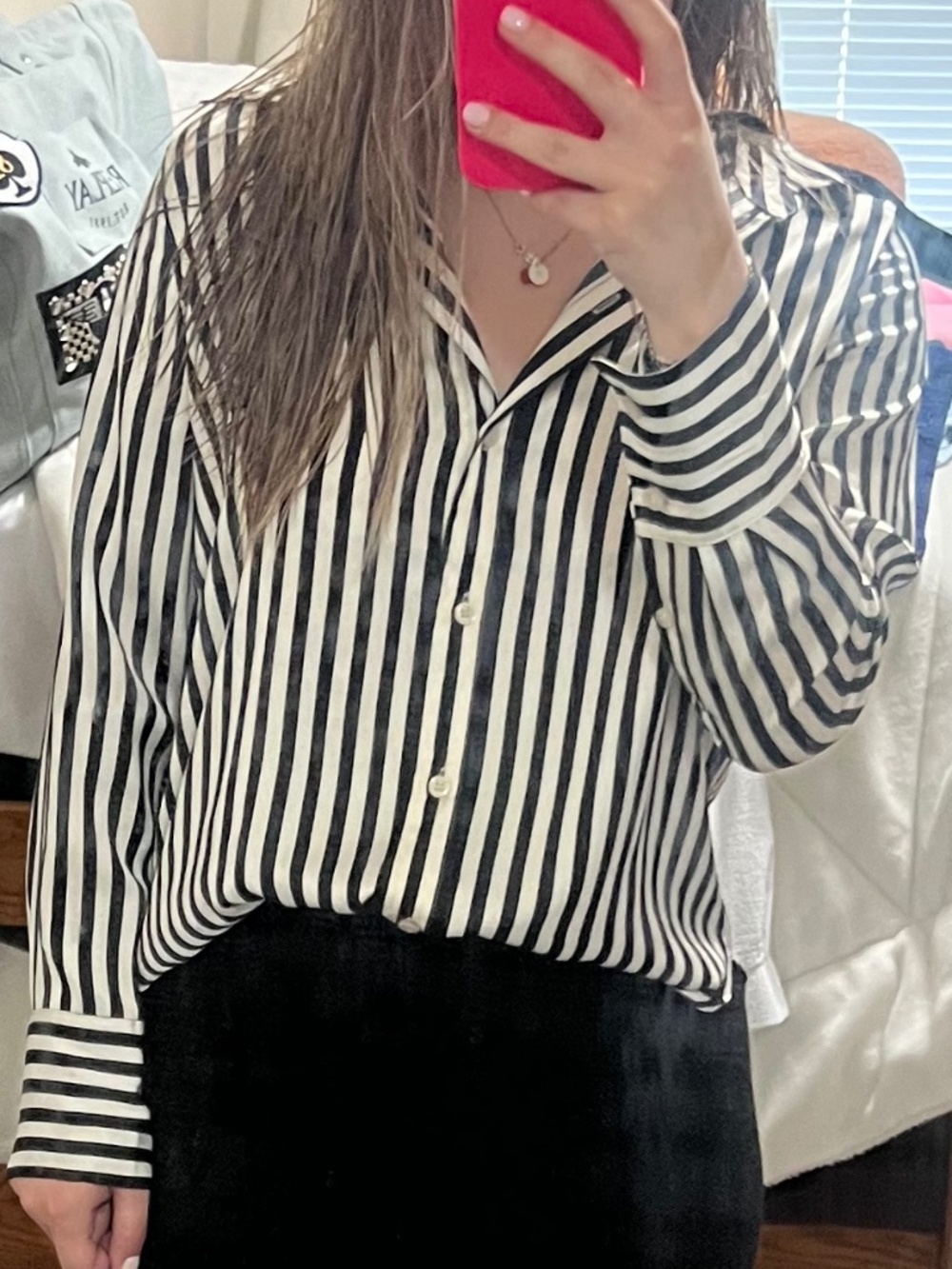 H&M Striped Button Up - Picture 4 of 4